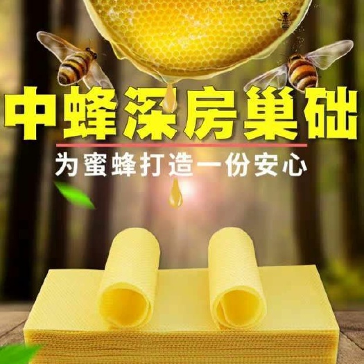 长葛市 中蜂意蜂巢础一包30片