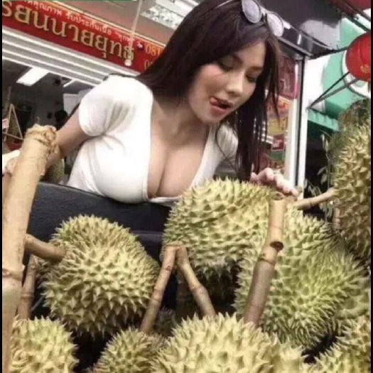 贵港 泰国榴莲，肉多果好新鲜。