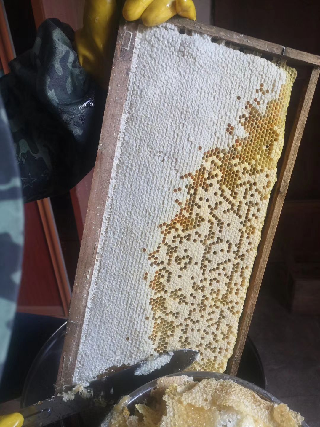  中蜂土蜂蜜 纯正天然农家自产深山成熟百花蜜原蜜峰蜜冬天结晶