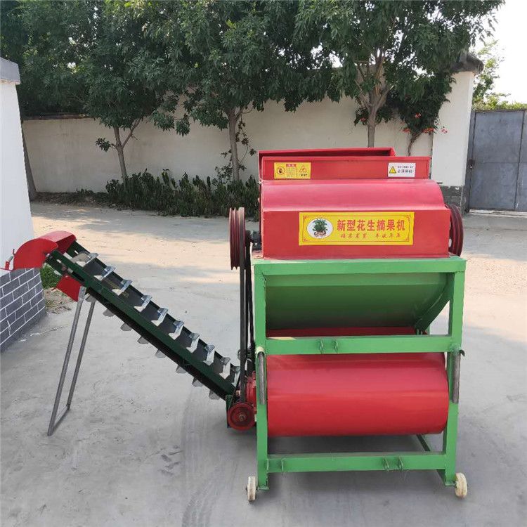  自动装袋花生摘果机