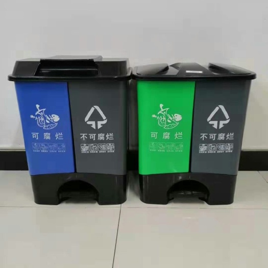 重庆市其它农资 40升分类垃圾桶  公区家庭都实用