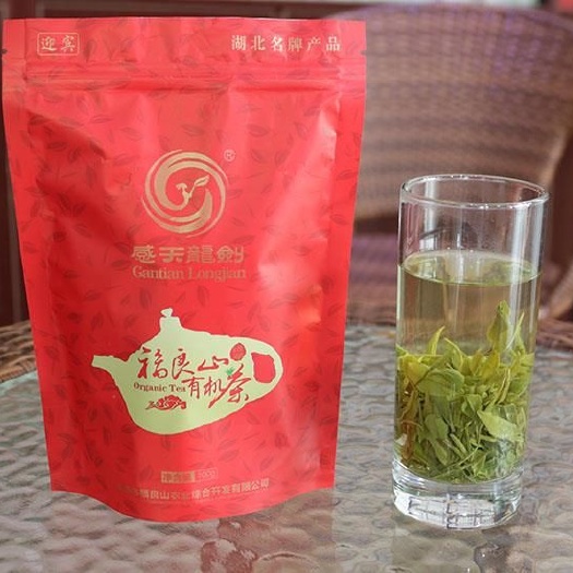 孝感 福良山 2019春茶 迎宾 100克 绿茶龙井茶 茶园自产