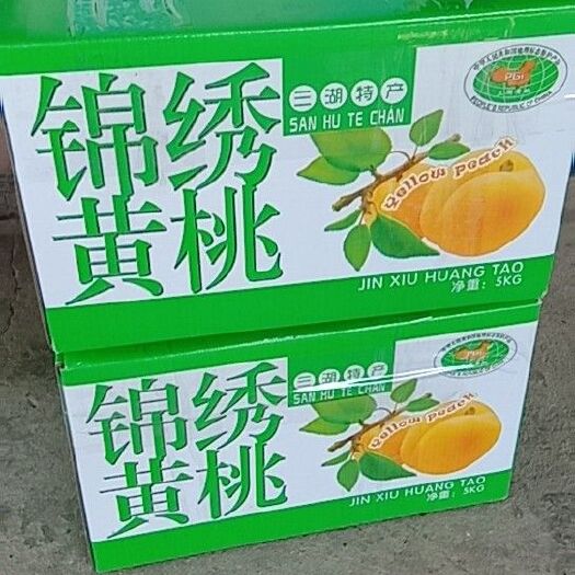 江陵县 正宗三湖锦绣黄桃