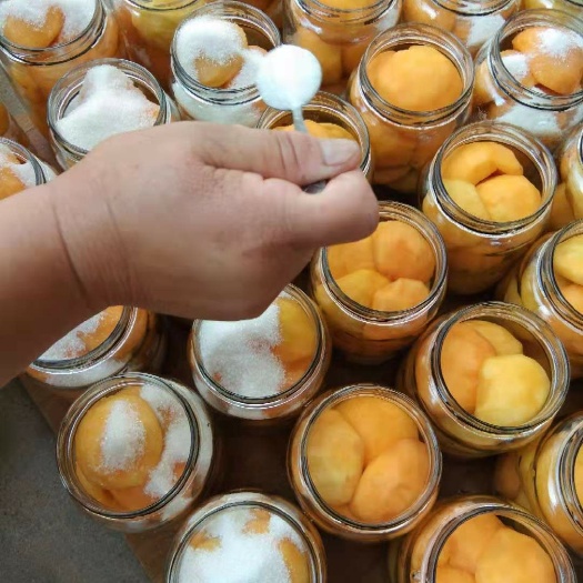 砀山县 黄桃罐头批量供应，天然剂，甜，一箱6瓶，一件代发