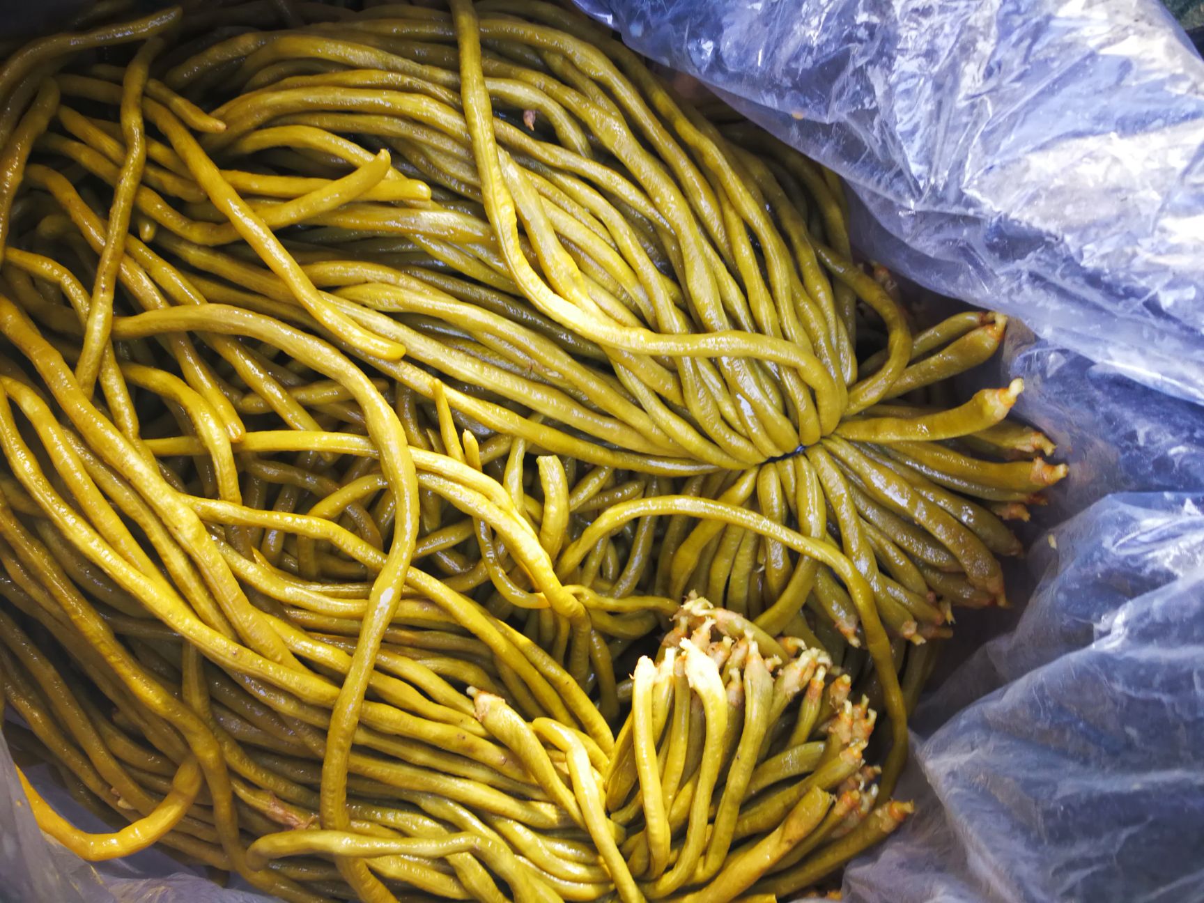 腌豆角  酸豆角（酸辣脆爽、无任何防腐剂）