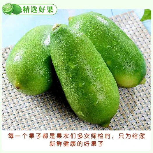 玉林香水柠檬 应季水果奶茶店专用无籽柠檬批发新鲜