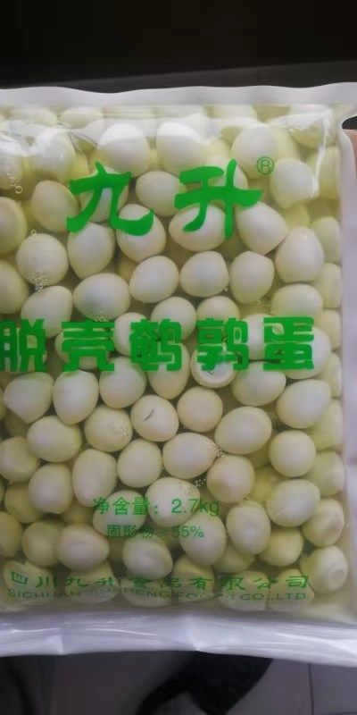 成都 可发货的脱壳鹌鹑蛋