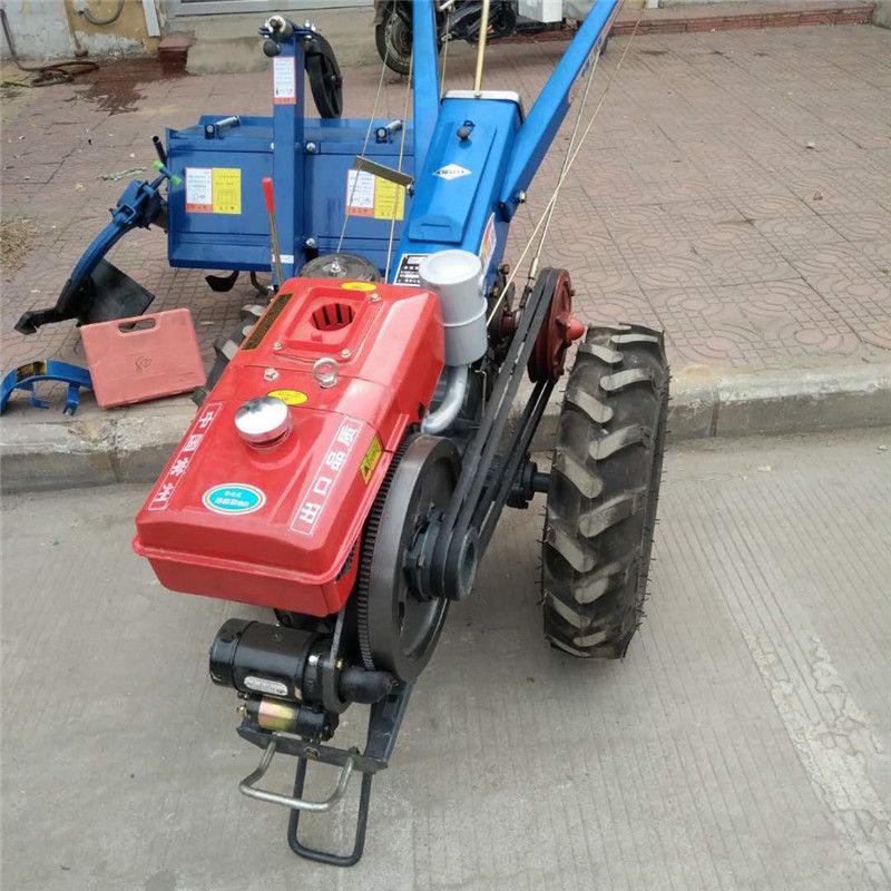  18马力手扶拖拉机 旋耕机 耕地犁 开沟机