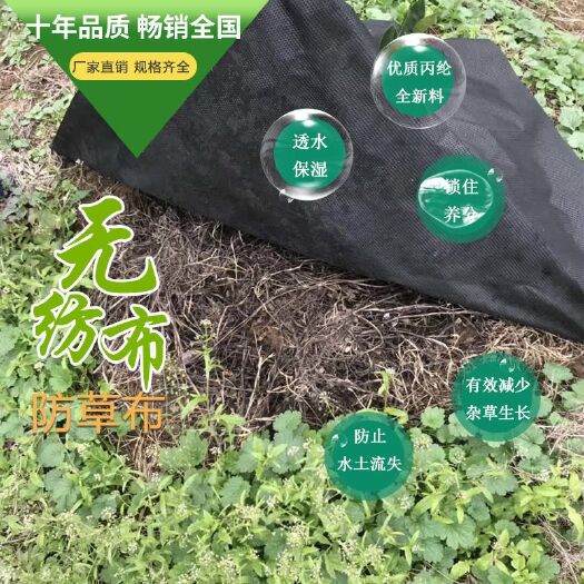 德州防草布 无纺布除草地布 全新料 使用5年 品质保证厂家