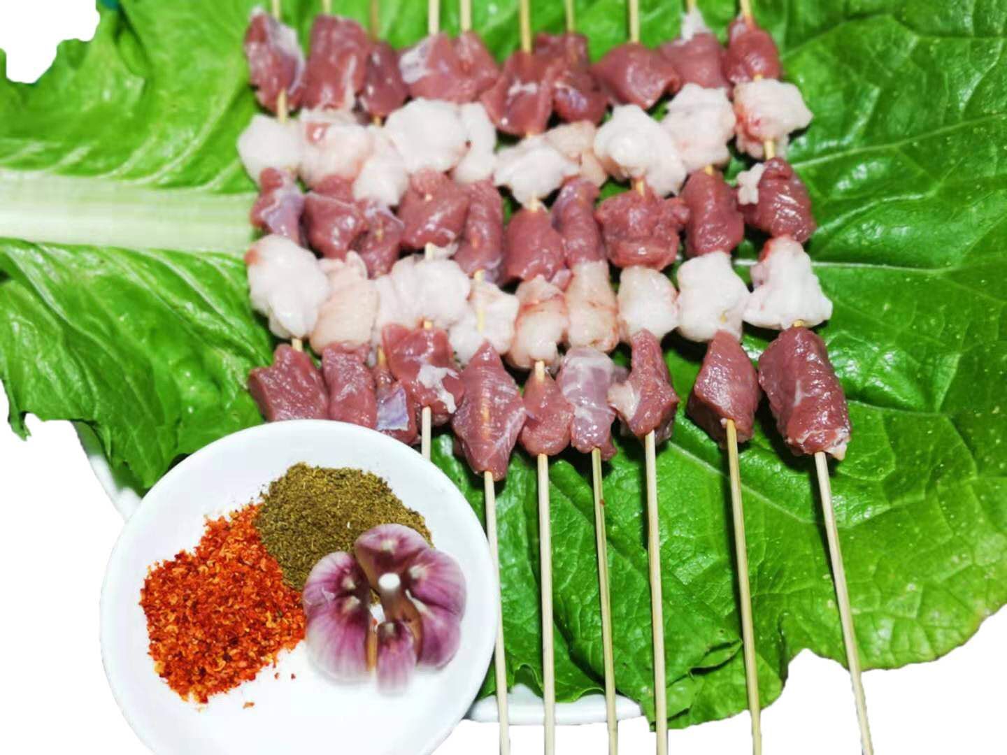 羊肉类  羊肉串 每箱装100串   每串3.3元 新疆羊肉串