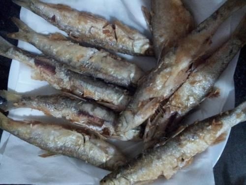 纳雍县白条鱼 油炸小白条，