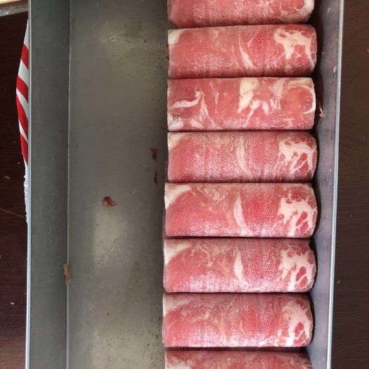 雪花牛肉  雪花肥牛肥牛一号肥牛二号火锅肥牛牛肉粒牛仔骨