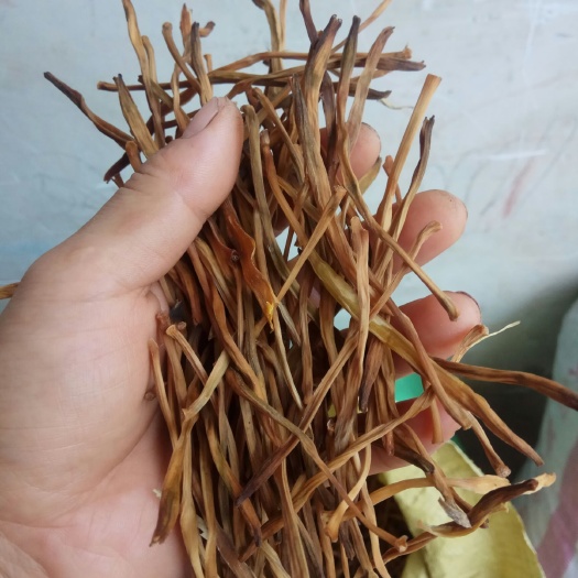 商丘 农家自产黄花菜，自然晒干，剂，纯绿色食品。