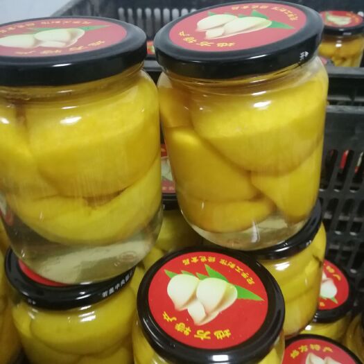 砀山县 纯手工，选用优质黄桃，保证质量黄桃罐头