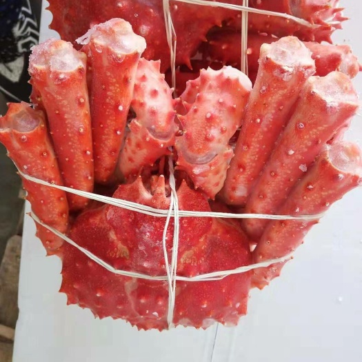 北京 熟冻帝王蟹，正关带票，原装，现货发售