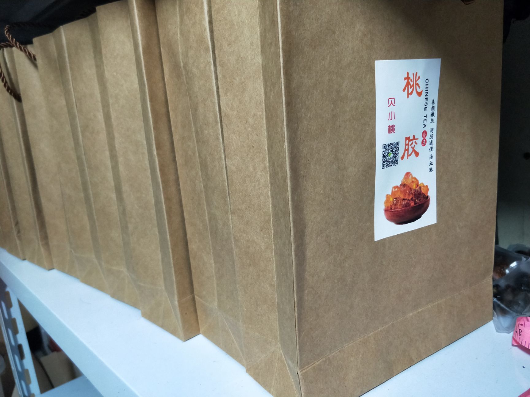  自家果园采摘！新鲜桃胶！俗称平民燕窝