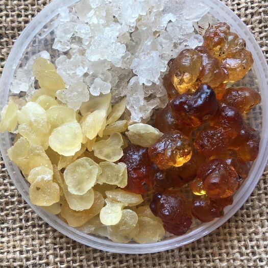 蛟河市 特级精品三组合＝桃胶_雪燕_皂角米，每罐250克