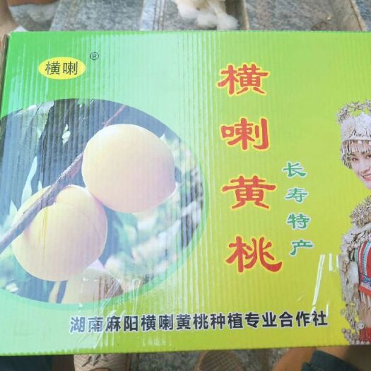 麻阳县麻阳黄桃 70mm以上 3 - 4两