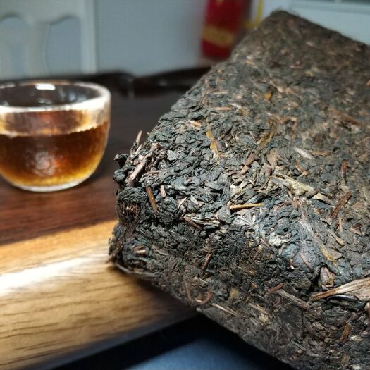 长沙 湖南安化黑茶2012年云台荒山野生手筑茯砖茶1000g