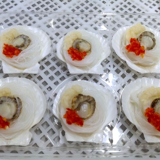大连 蒜蓉粉丝扇贝，一首货源，价格实惠，品质保证