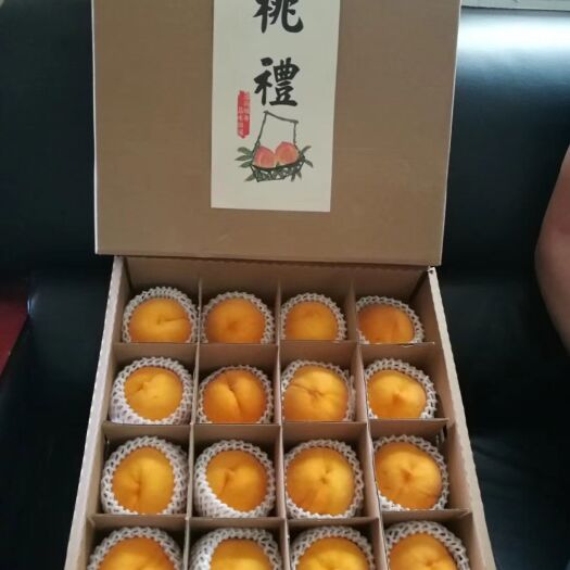 鹤壁 套袋锦绣黄桃，4两以上超级甜，批发价格可议
