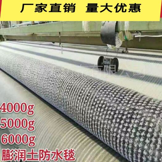 德州防渗膜 天然钠基膨润土防水毯 规格齐全厂家直销