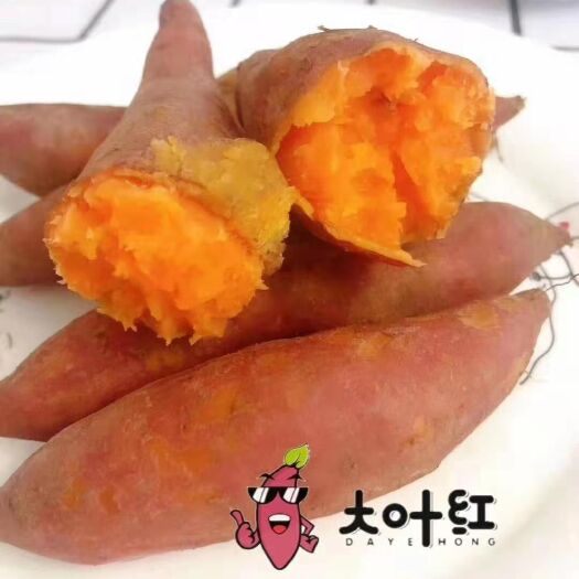 蒙阴县红心红薯 红皮黄薯，香甜美味，香，甜，粉   糯