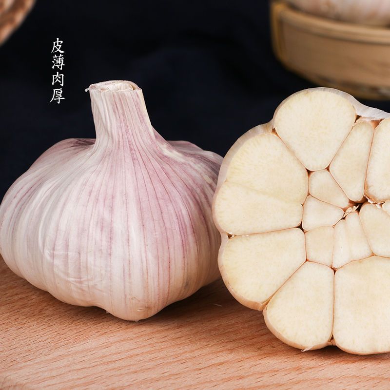  河南开封杞县紫皮新鲜大蒜