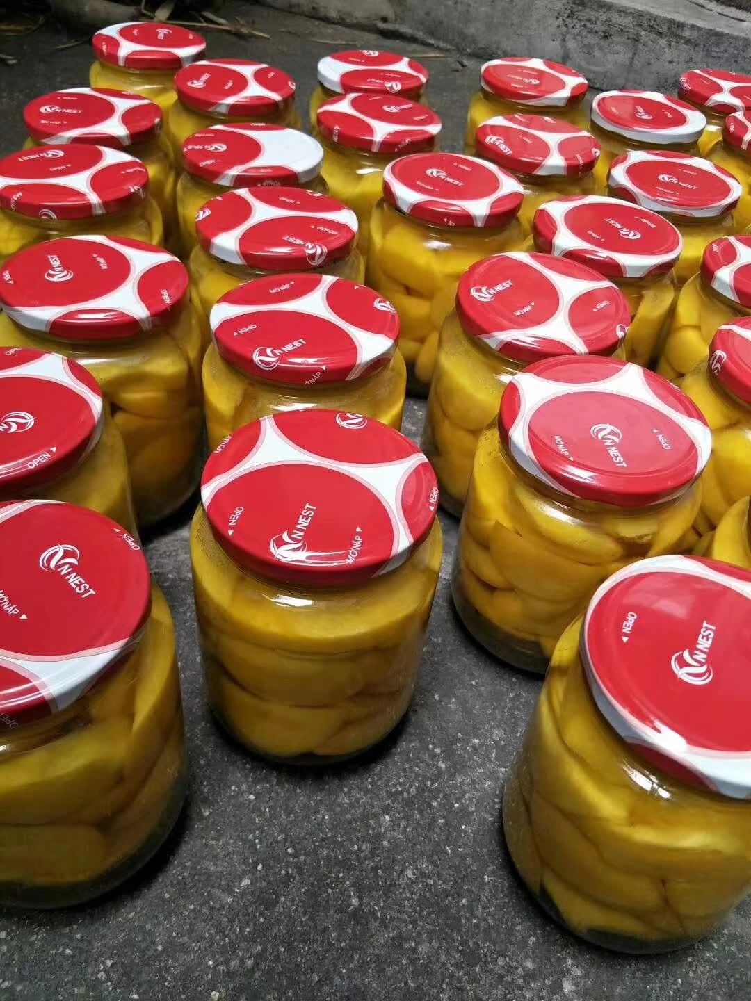  黄桃罐头自产自销，不添加任何防腐剂，老人小孩都爱吃的罐头