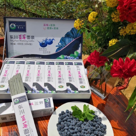 昆明挂面  蓝莓面条