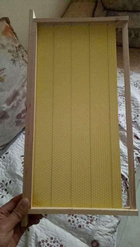 蜂巢框中蜂意蜂标准巢框半成品蜜蜂蜂具每件十框。定做包邮