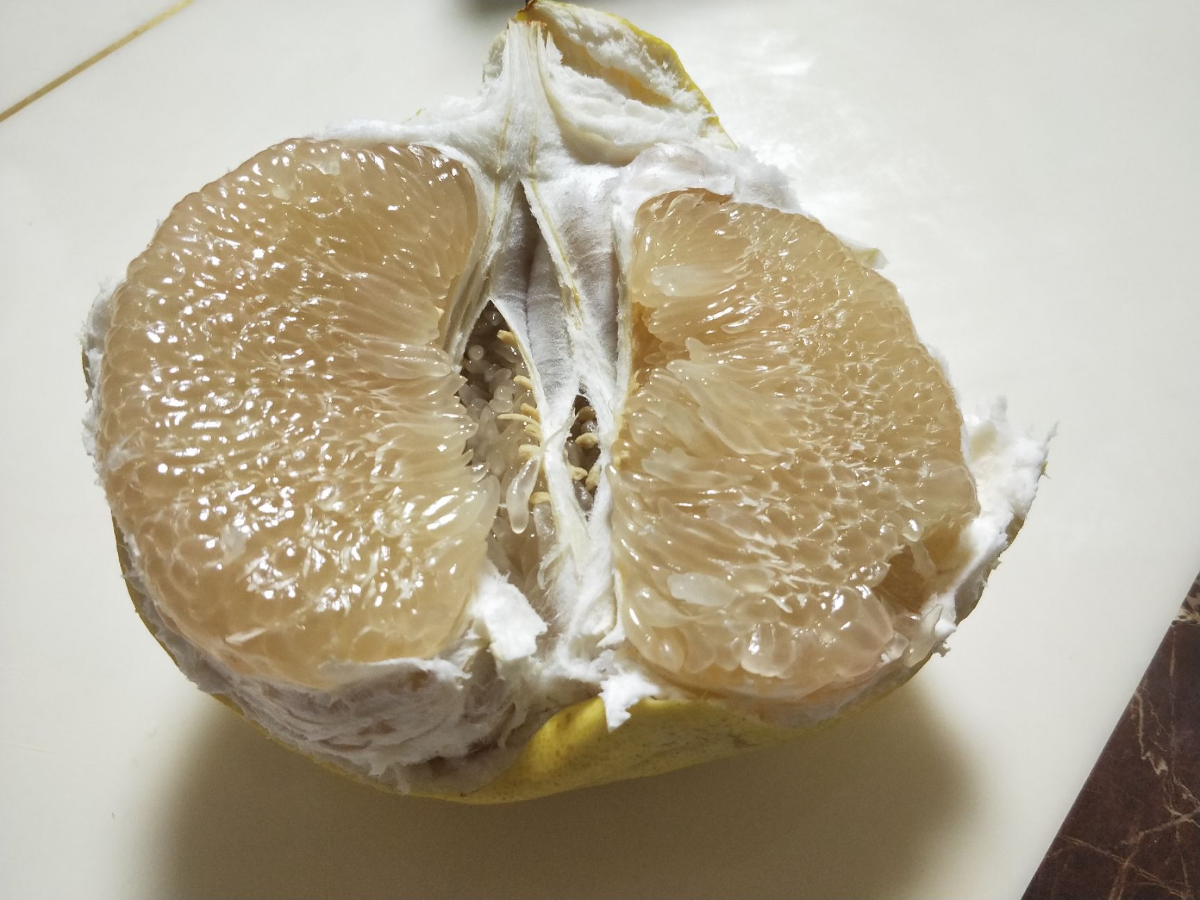 柚子白瓤图片