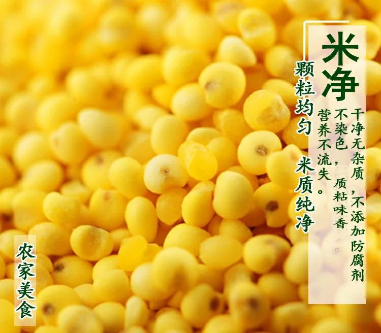黄小米  小米，金谷小米 马坡小米 电商平台一手