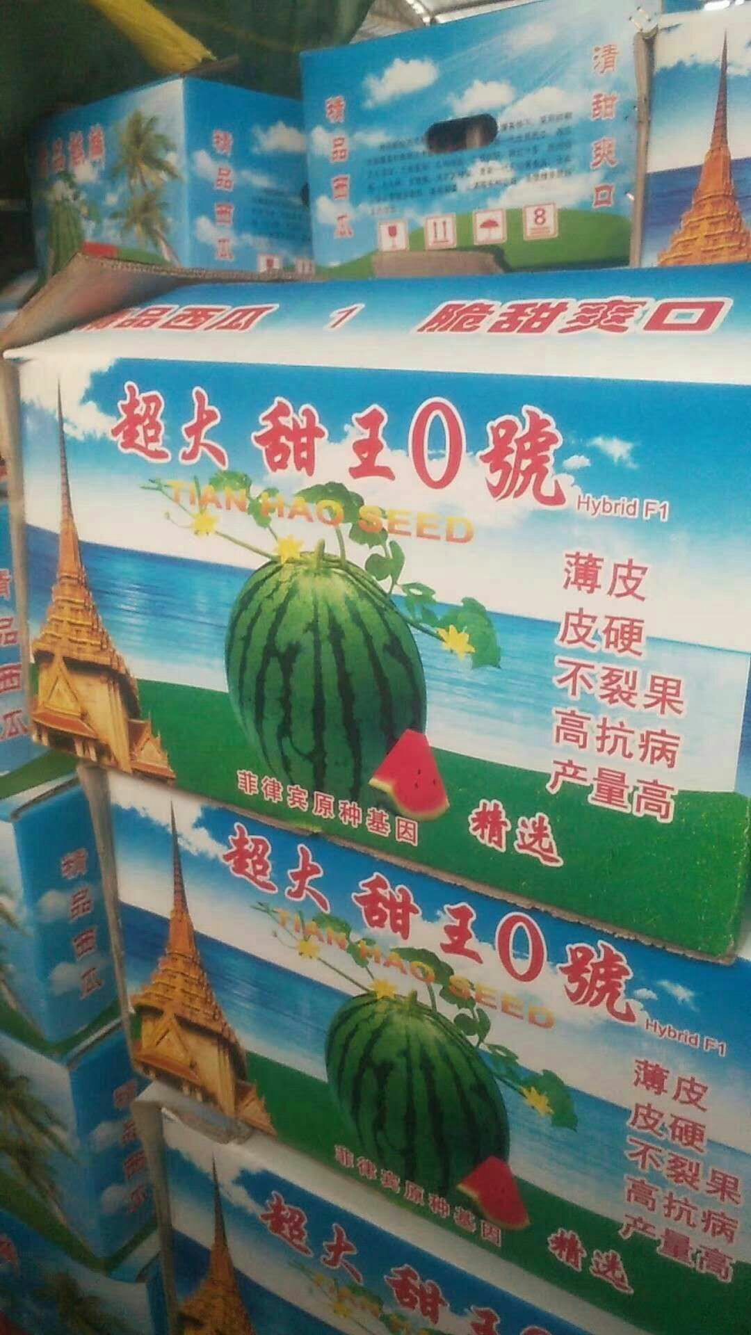  超大甜王0号西瓜种子 采用菲律宾原种基因高糖原装2000粒