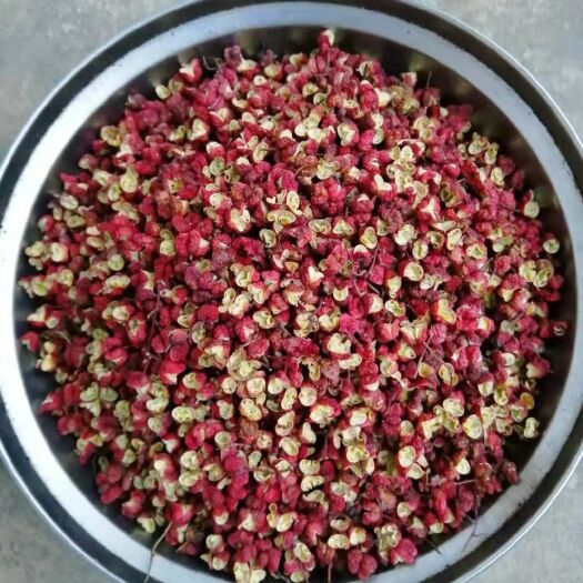 秦安县 特级花椒大红袍，颗粒状，干花椒，干净无杂质，不带花杆。