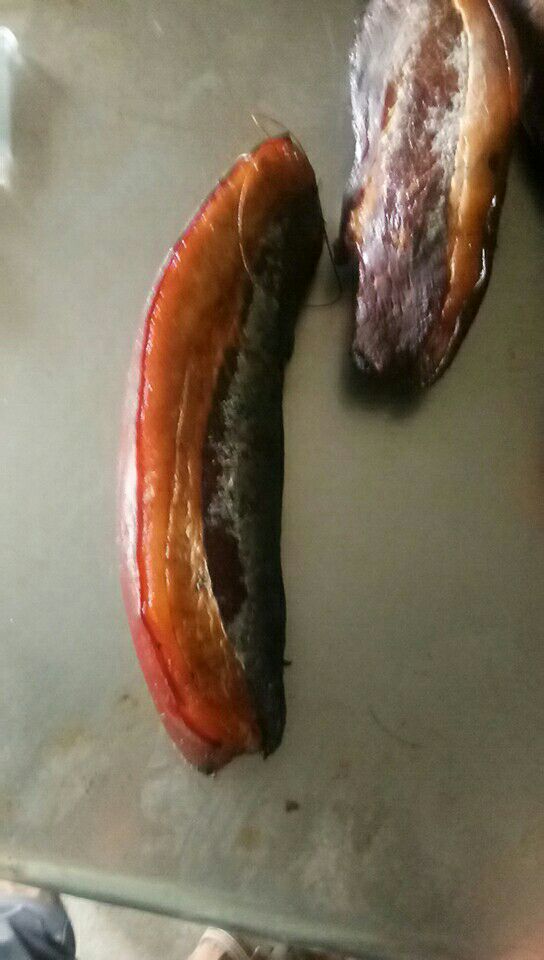  腊肉二刀，