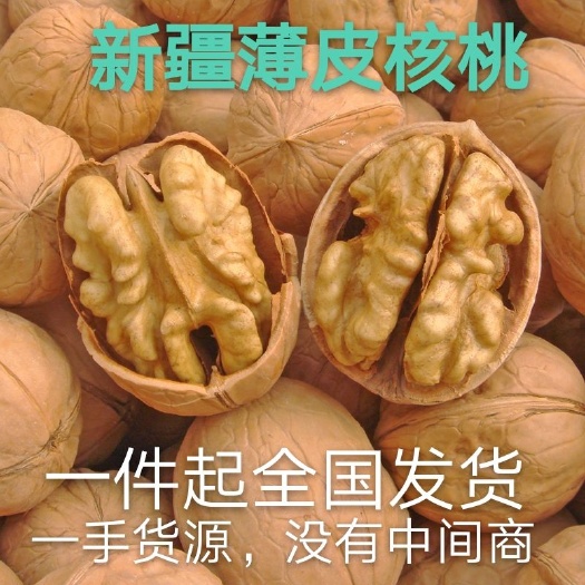 中牟县薄皮核桃  【24年新货 】爆款 ！ 新疆薄皮 、纸皮核桃，