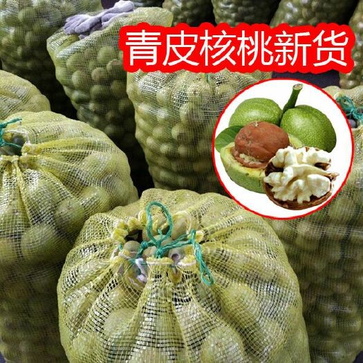 陇县 陕西秦岭青皮核桃绿皮核桃胡桃黑桃