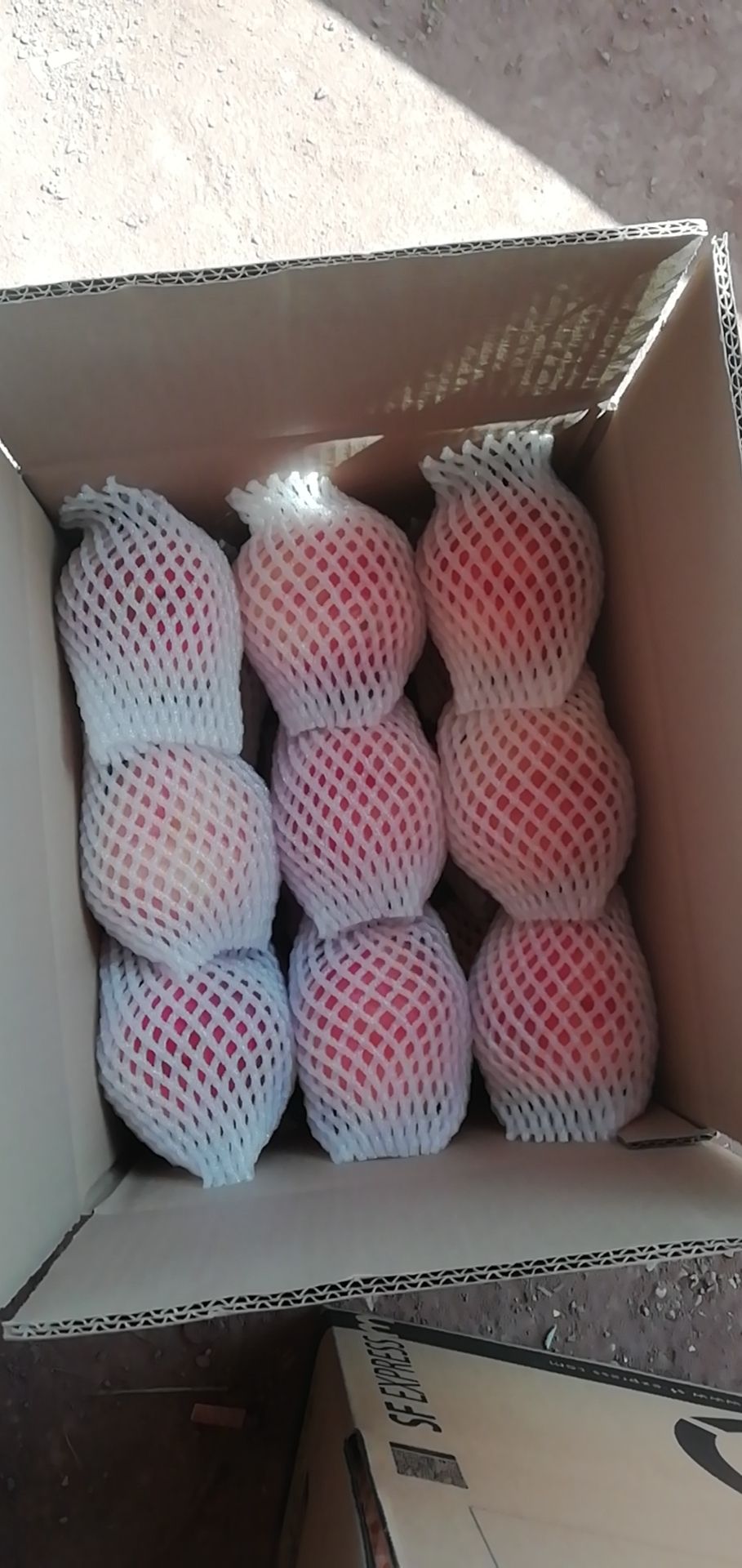  水蜜桃桃大核小，离核，肉质细腻，甜脆可口，含糖量高。