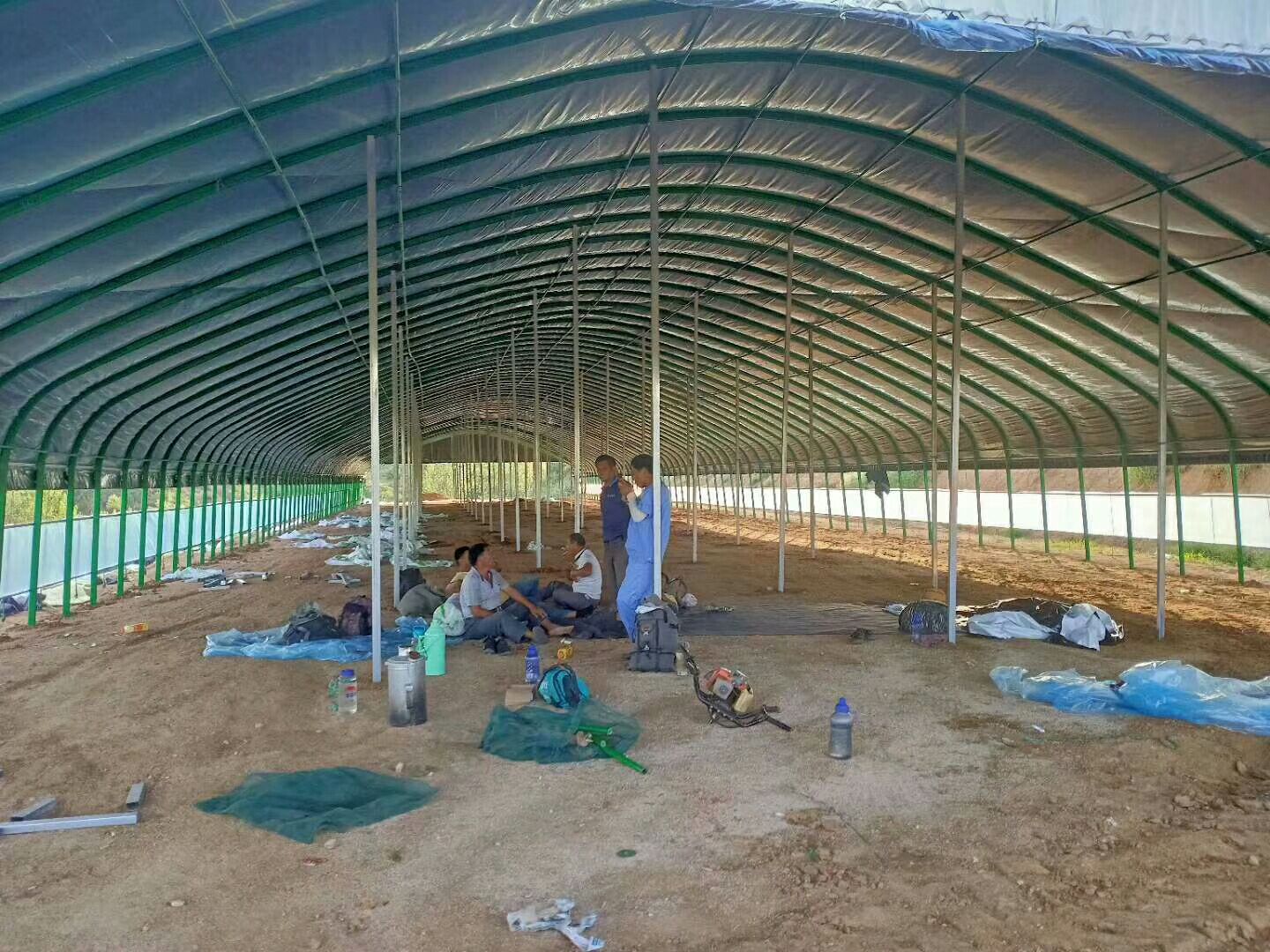 旱鸭养殖棚搭建费用