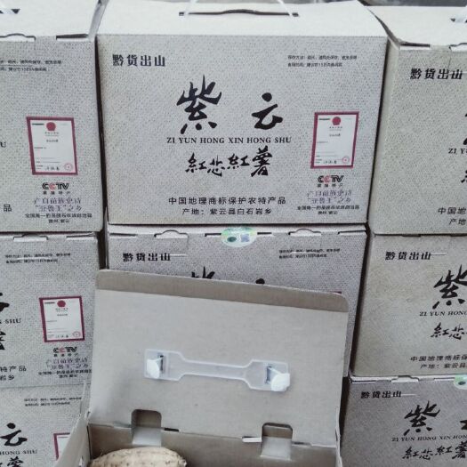 紫云县紫云红心红薯 女人吃了，老人吃了软化血管，小孩吃了助消化。