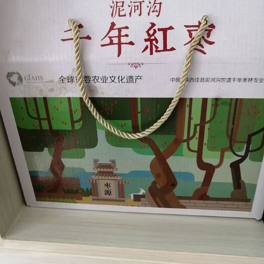 佳县黄河滩红枣 全球重要农业文化遗产佳县泥河沟千年古枣园，佳县油枣，黄河滩枣