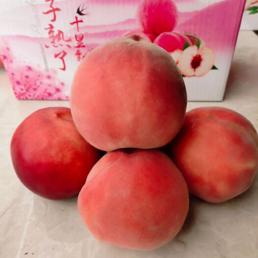 寿光市秋红桃 离核大寿桃  核小  肉多 香甜 脆
