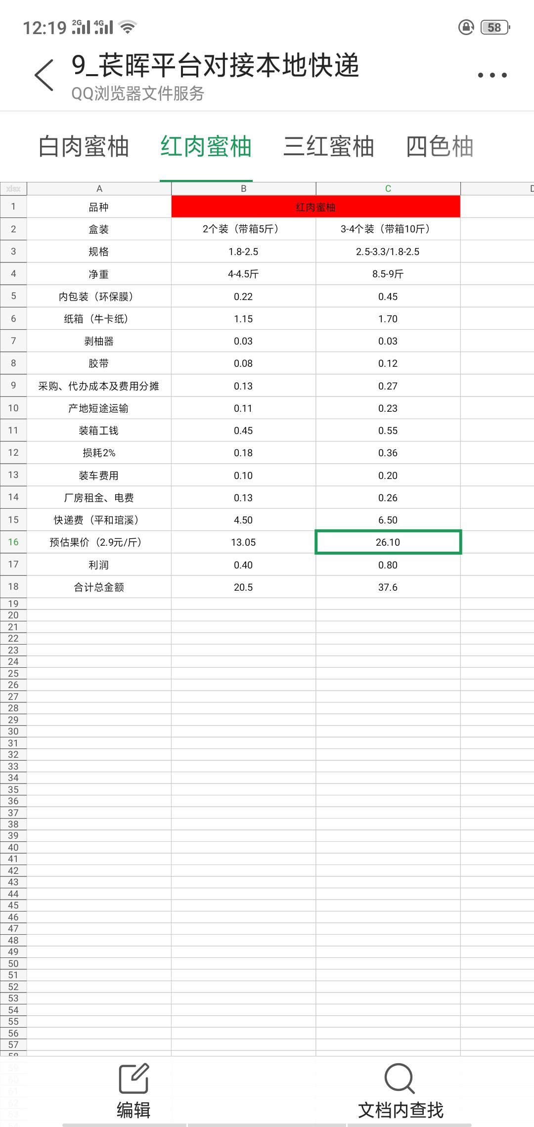 琯溪蜜柚 蜜柚微商电商专用