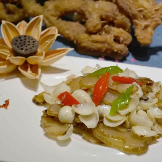嵩县 特色菜，鸡头黄精