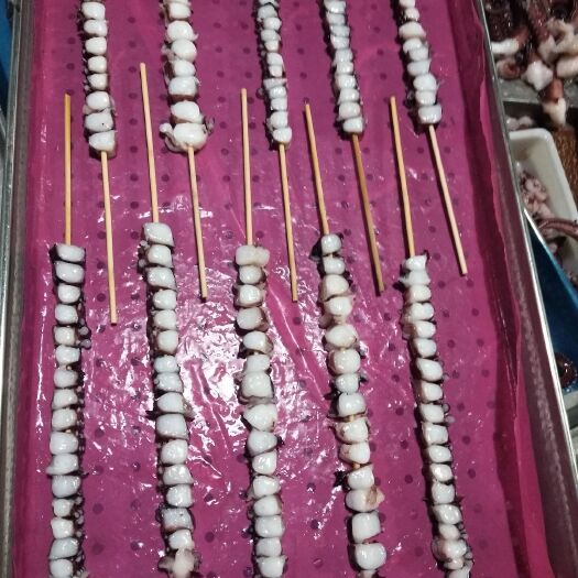 龙口市章鱼足 100克   150克龙珠串