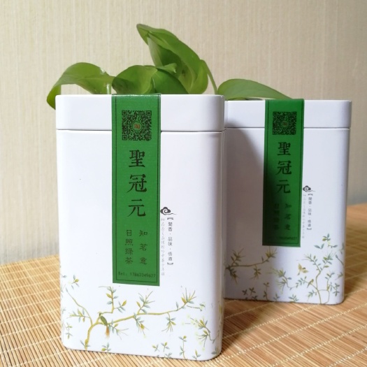 日照 日照绿茶2019新茶春茶特级高山云雾绿色无公害礼盒包装浓香型