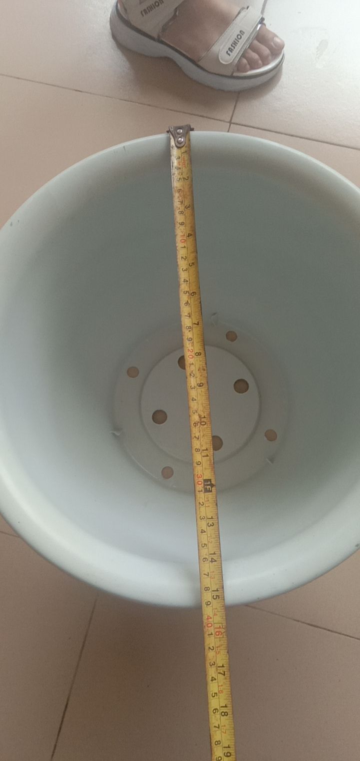 花钵/花箱  牡丹花盆，塑料纺瓷盆。工美系花盆