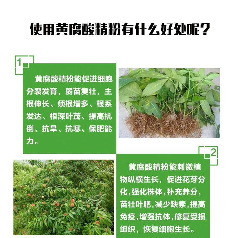 黄腐酸钾 黄腐酸精粉—生根提苗，改良土壤，促生修复 抗重茬，除盐碱
