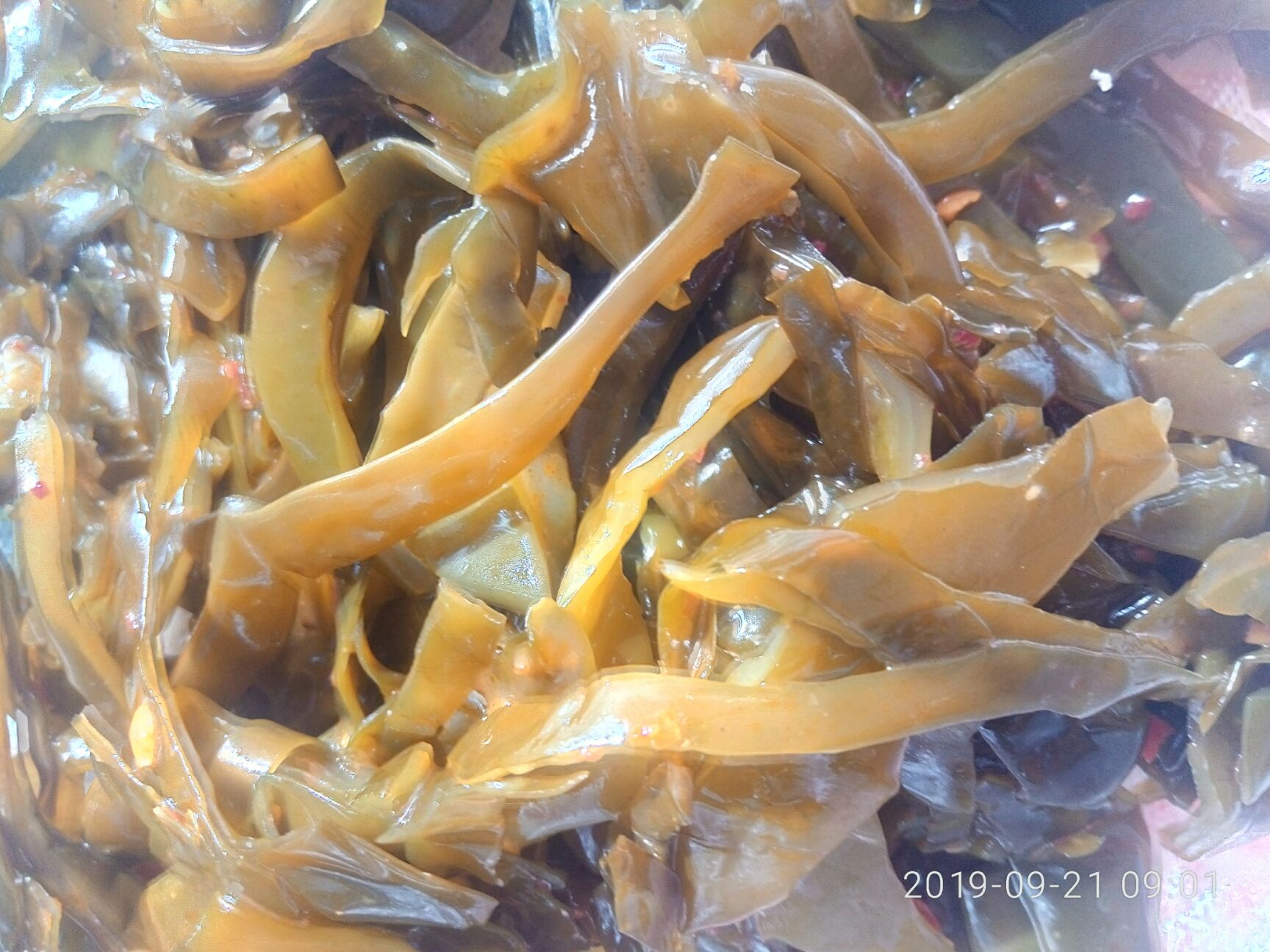  石岛当地即食海带丝麻辣味